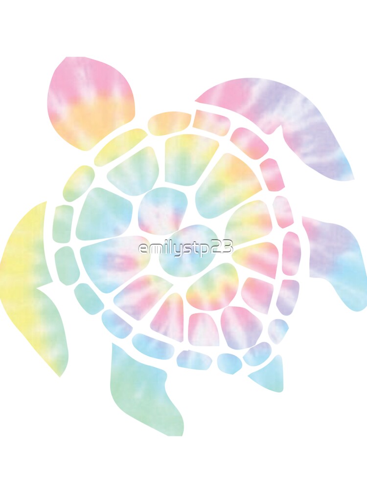 Tie Dye Sea Turtle by emilystp23