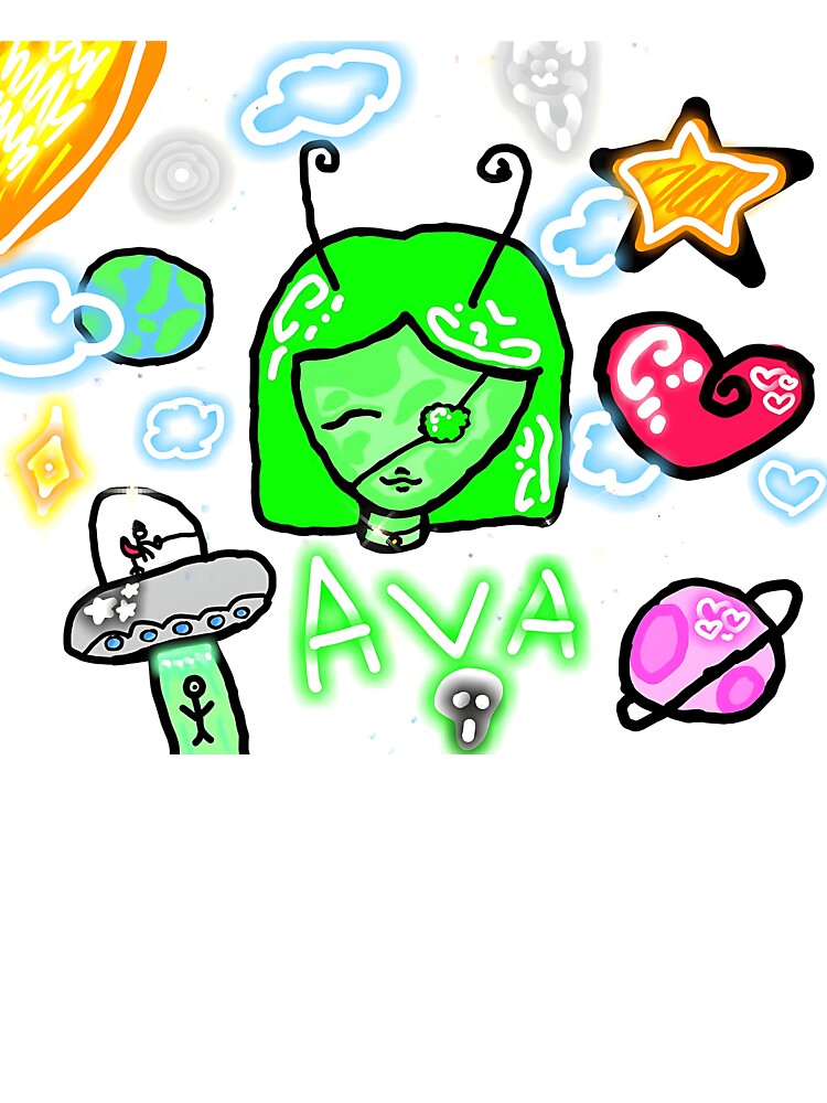 Ava Alien Space by BejLander-Art