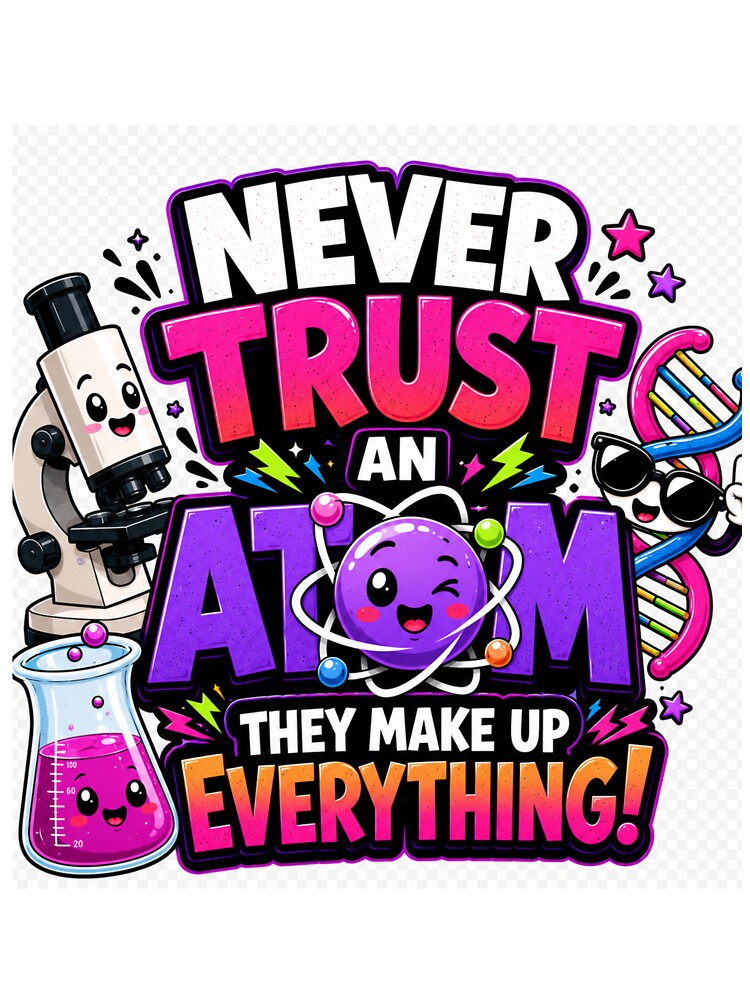 Never trust an atom by Lab Legend