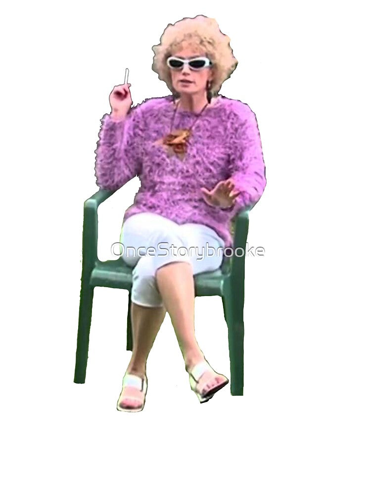 Kath and Kim: Kath Having a Smoke by OnceStorybrooke