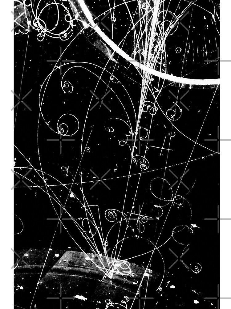 Subatomic Particle Tracks by LuluLeb
