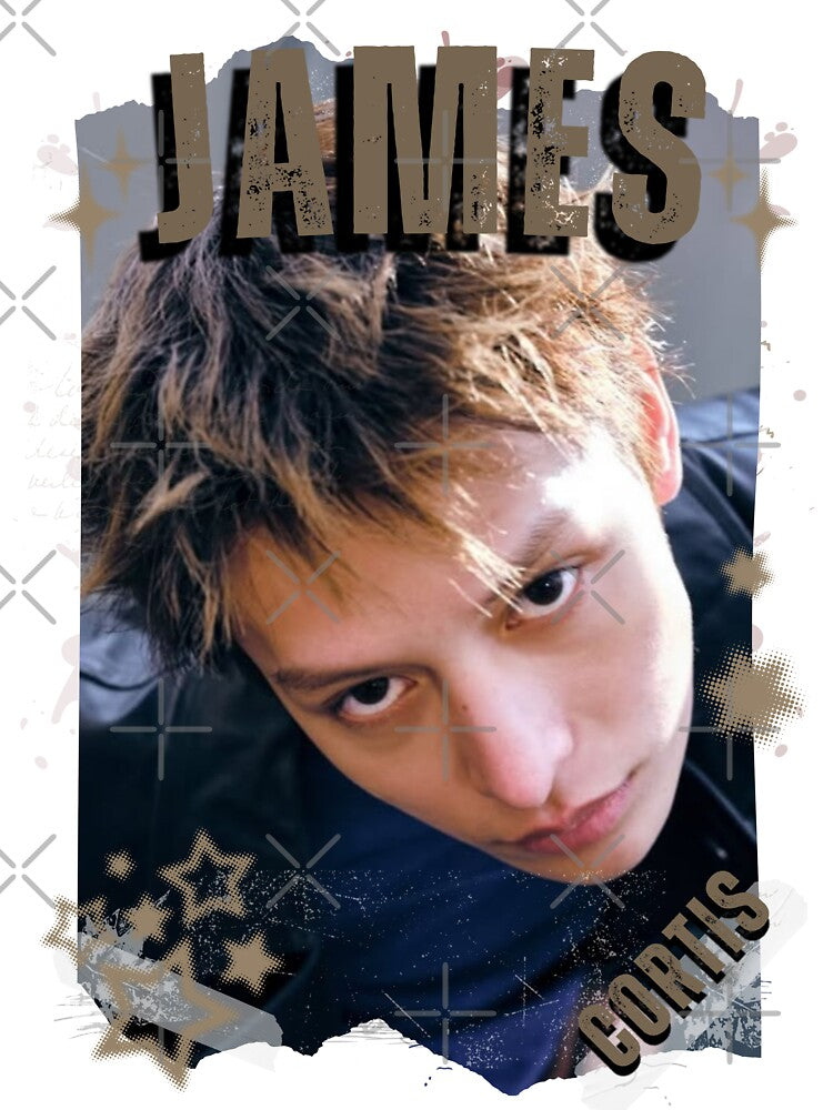 CORTISs James Kpop Boy Group Black and White Collage Digital Art Portrait by AJUNICE STUDIO