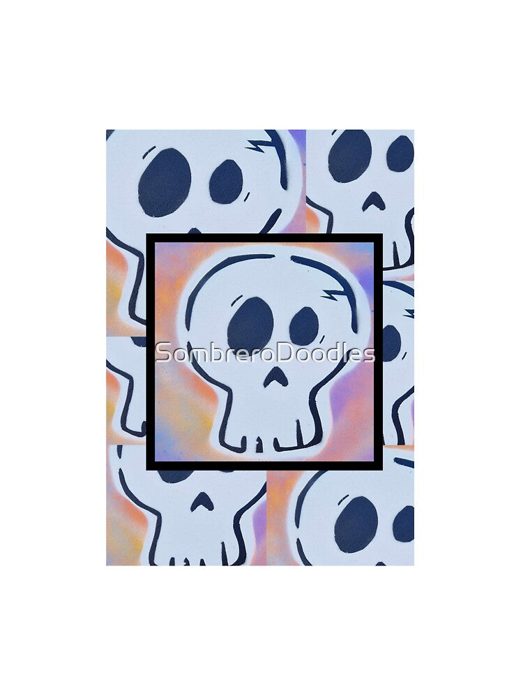 Street Art Skull v2 by SombreroDoodles