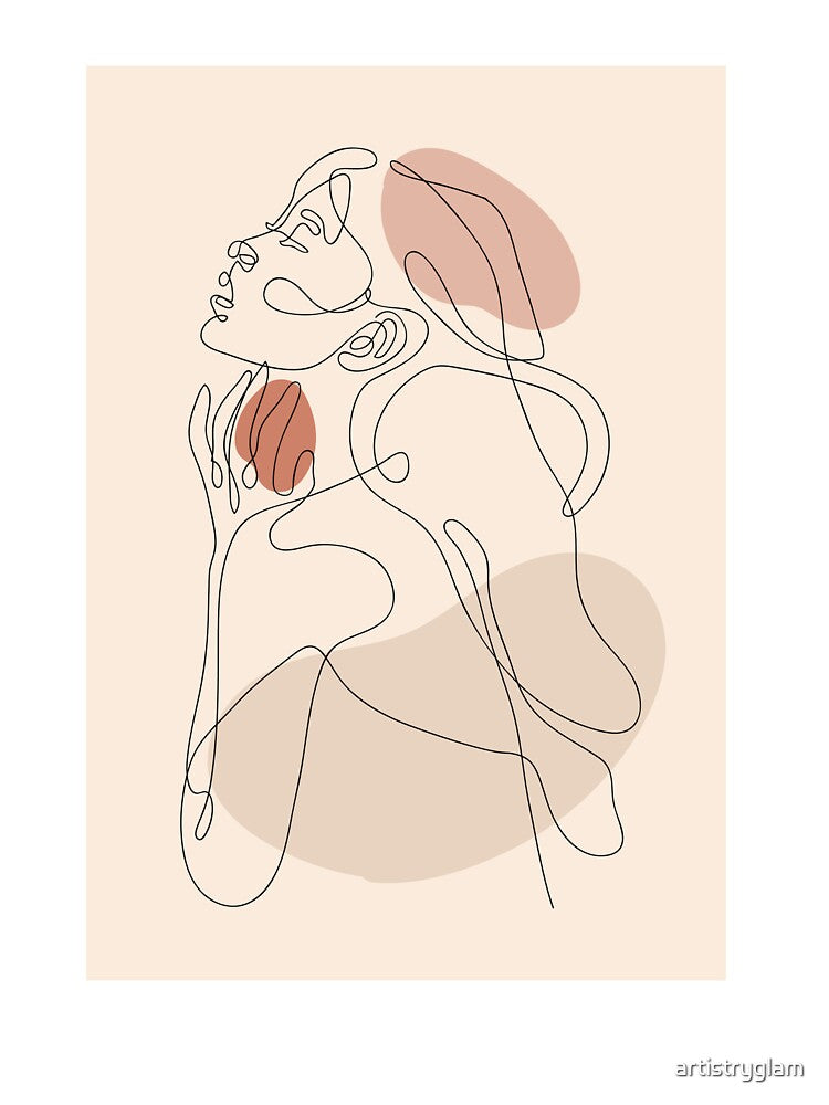 Woman line art by artistryglam