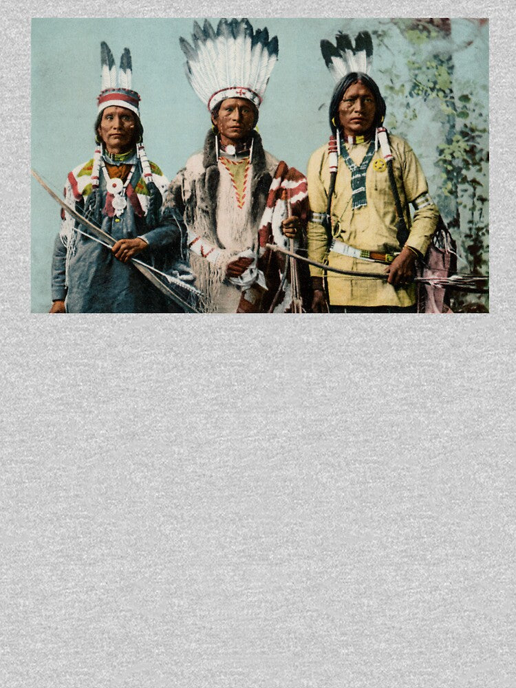 1900 Apache Indian Warriors by historicimage