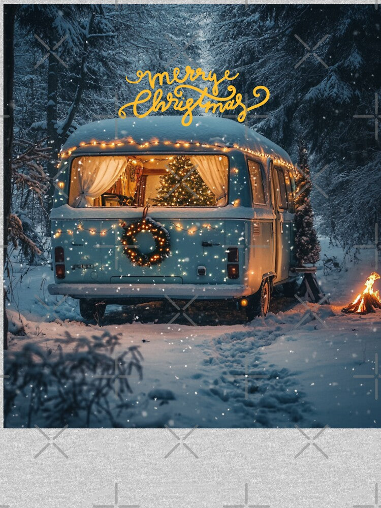 Merry Christmas Camper Lovers by The Art of Kkatarynka