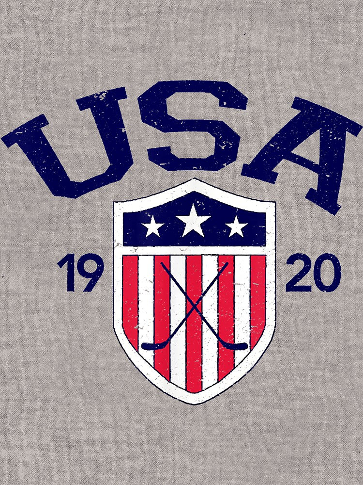 Vintage USA Hockey by LaurieDNorman