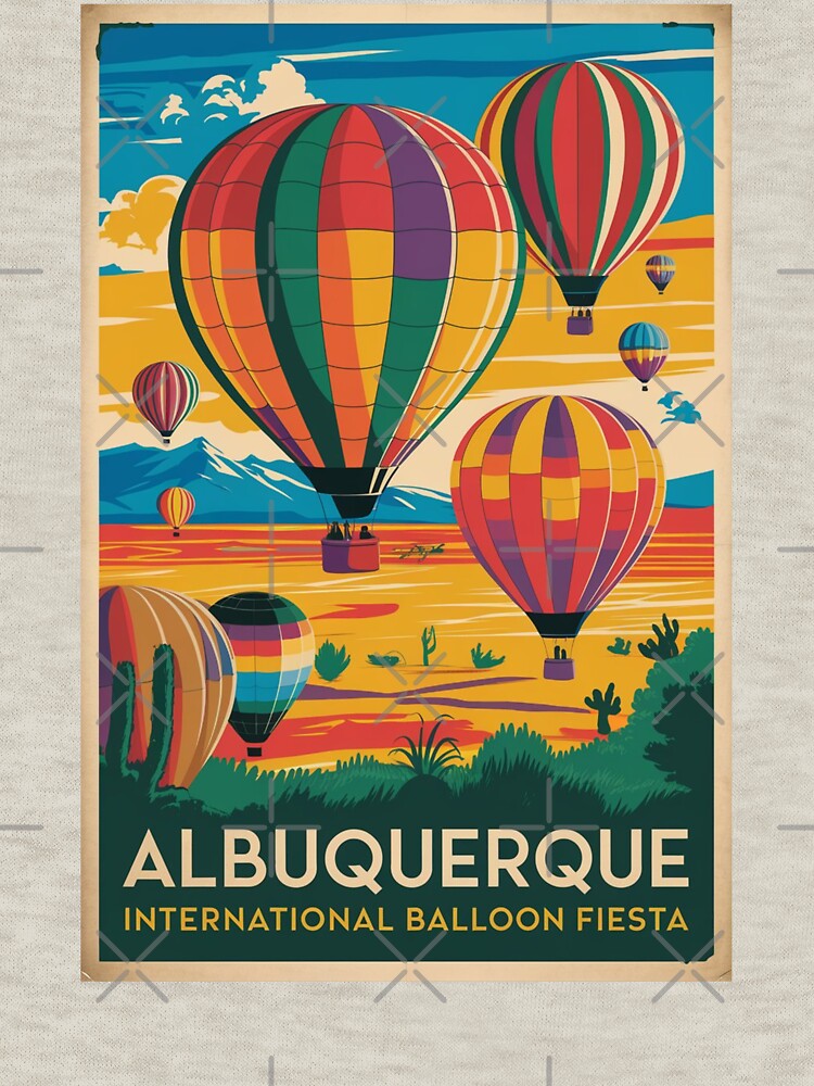 Albuquerque Vintage Travel Poster by TravelerRat