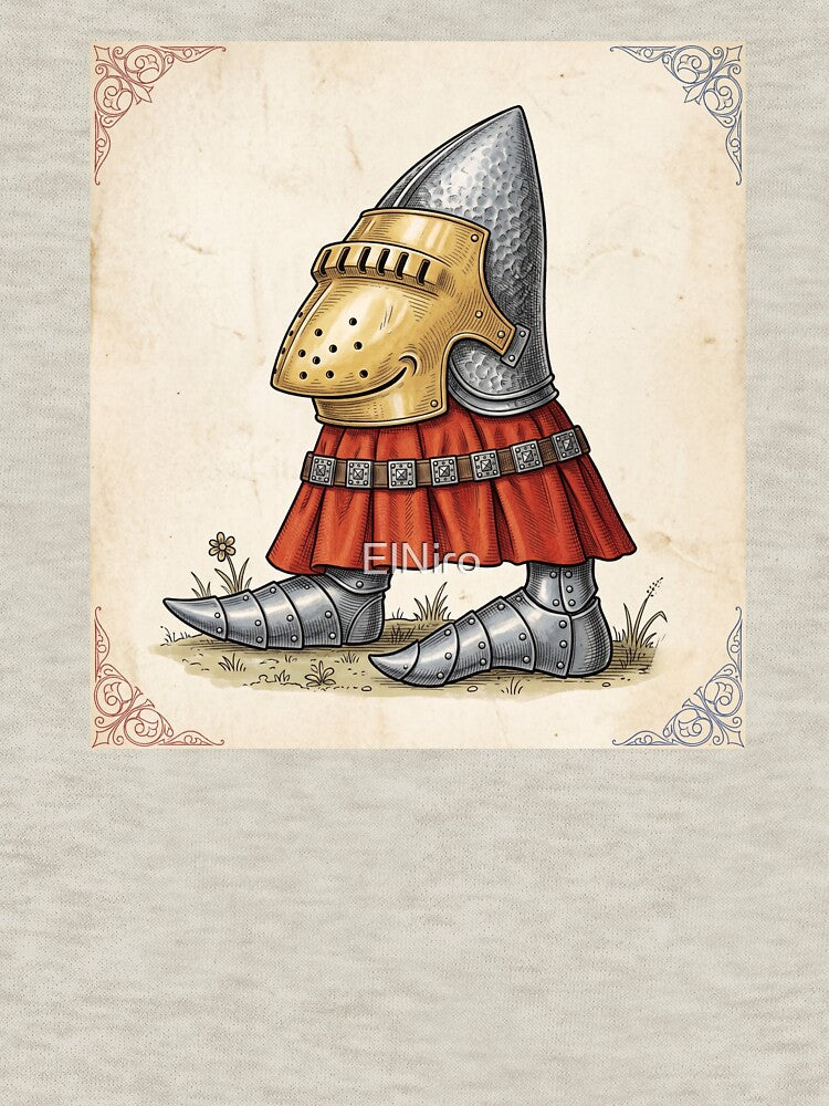 Medieval Walking Helmet – Manuscript Marginalia by ElNiro