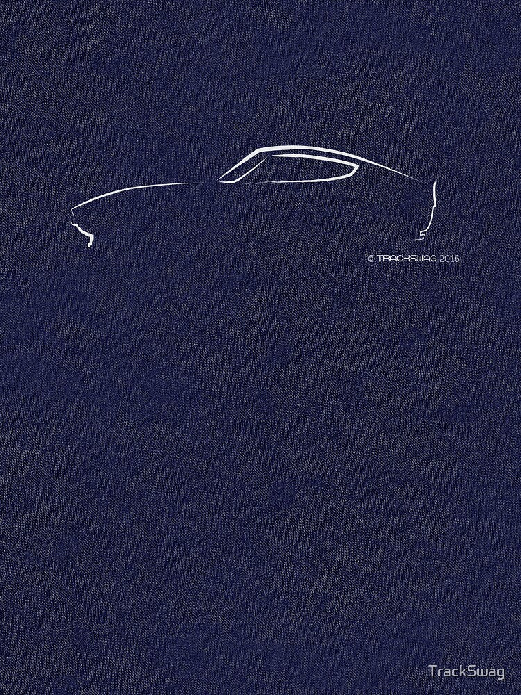 Profile Silhouette Datsun 240Z - white by TrackSwag
