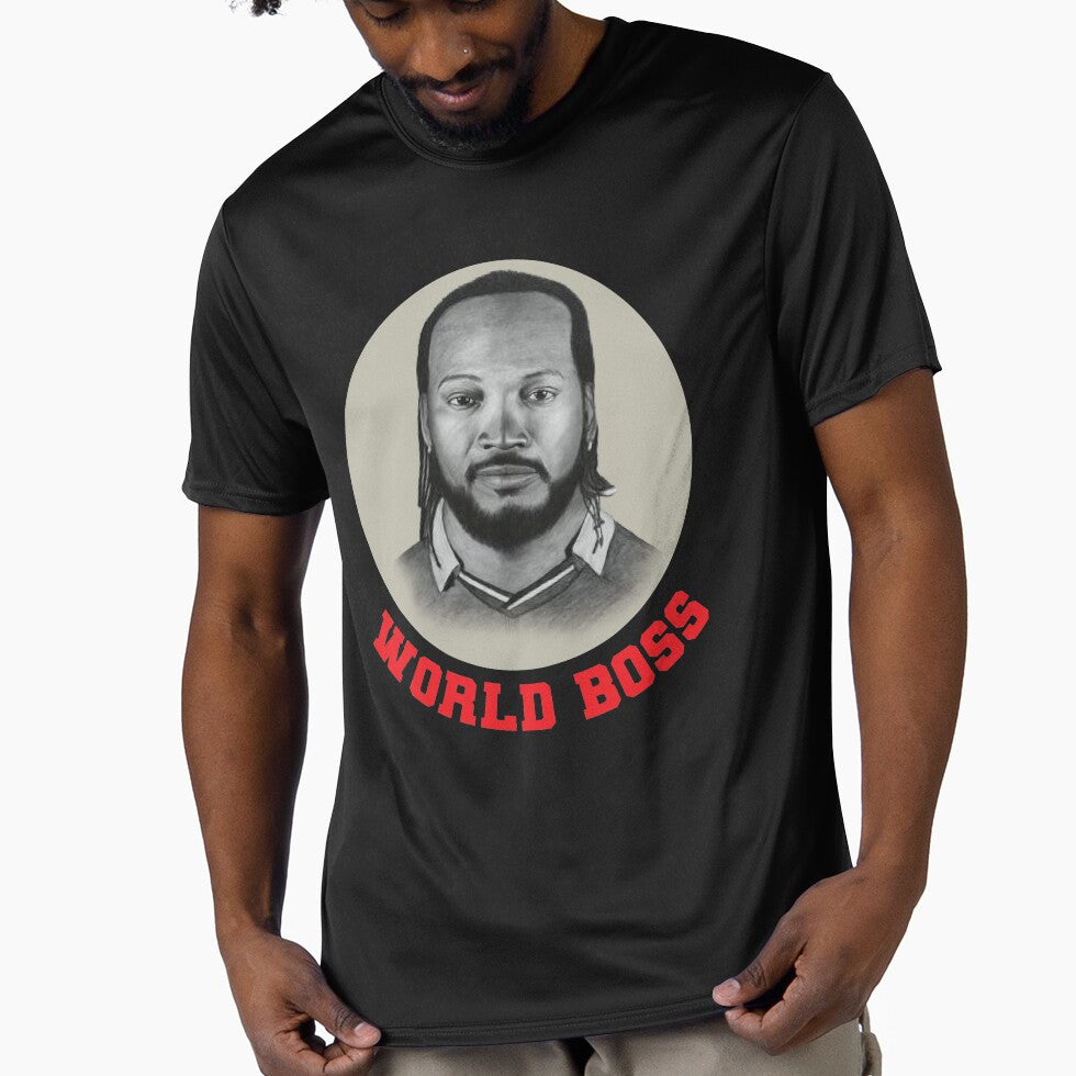 Chris Gayle - The World Boss by Clothesify