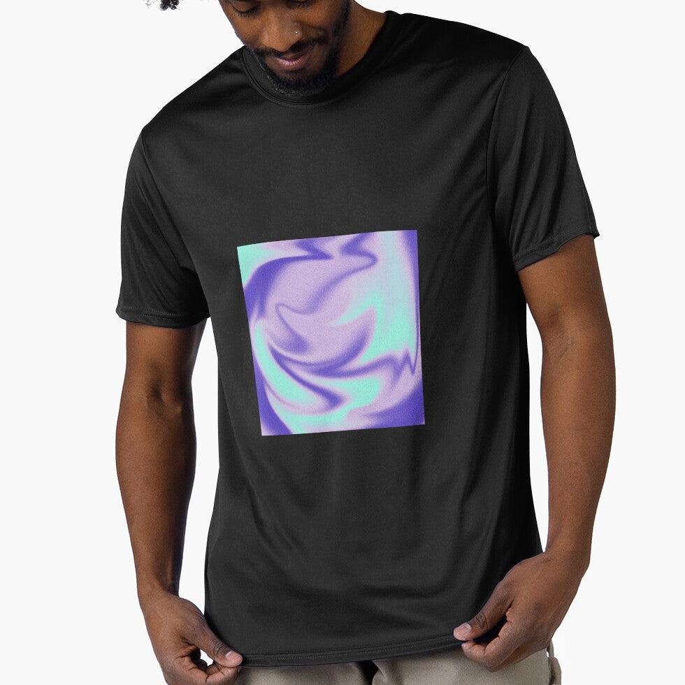Purple and white green liquid gradient by Pattrenonly