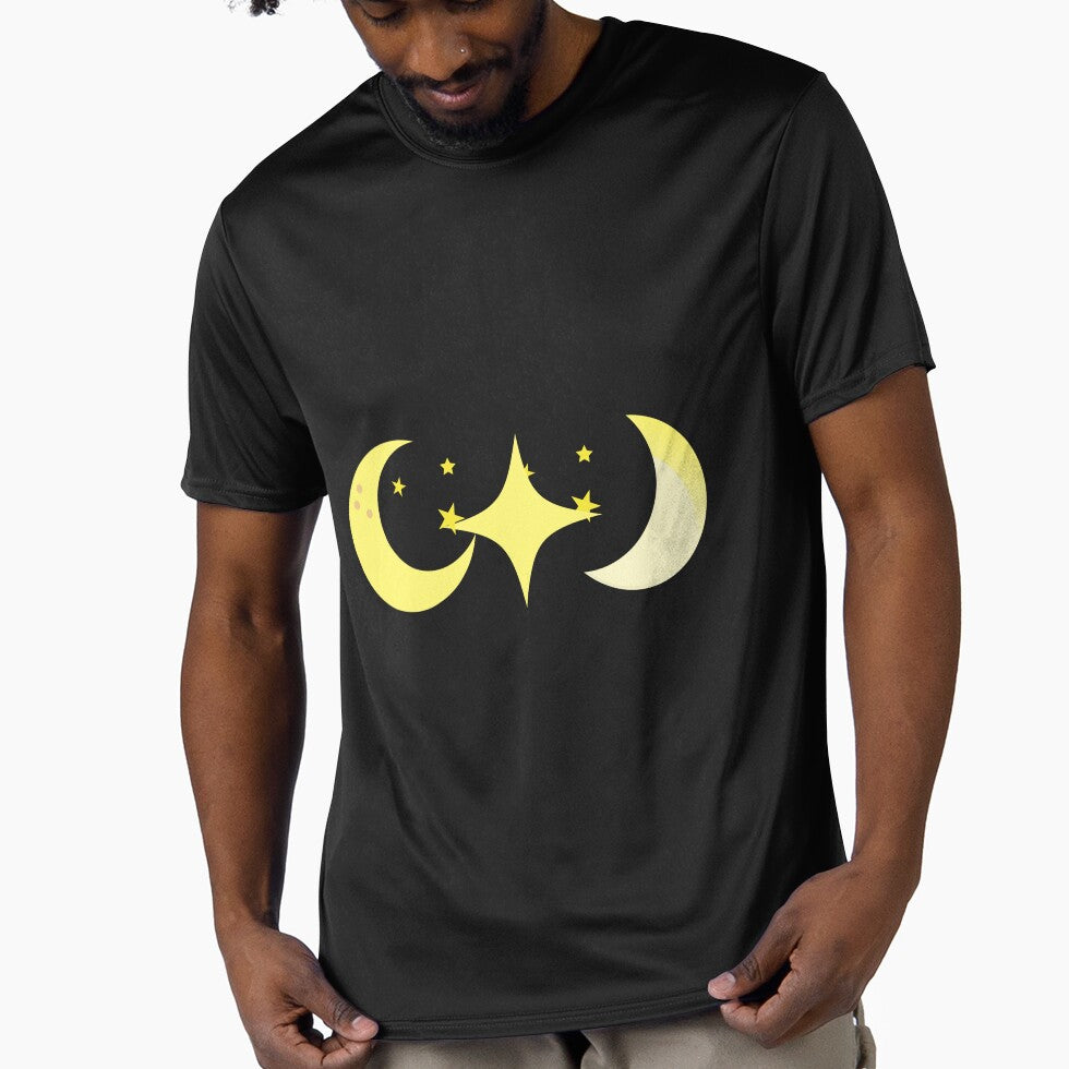 Space Moon Flat Style by Inspiring-A-D