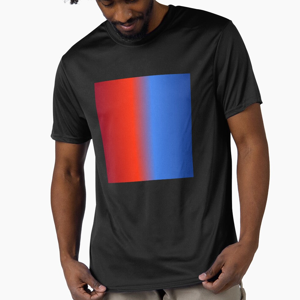 Gradient Colors  Bright Red and Blue by Inspirationmotivation