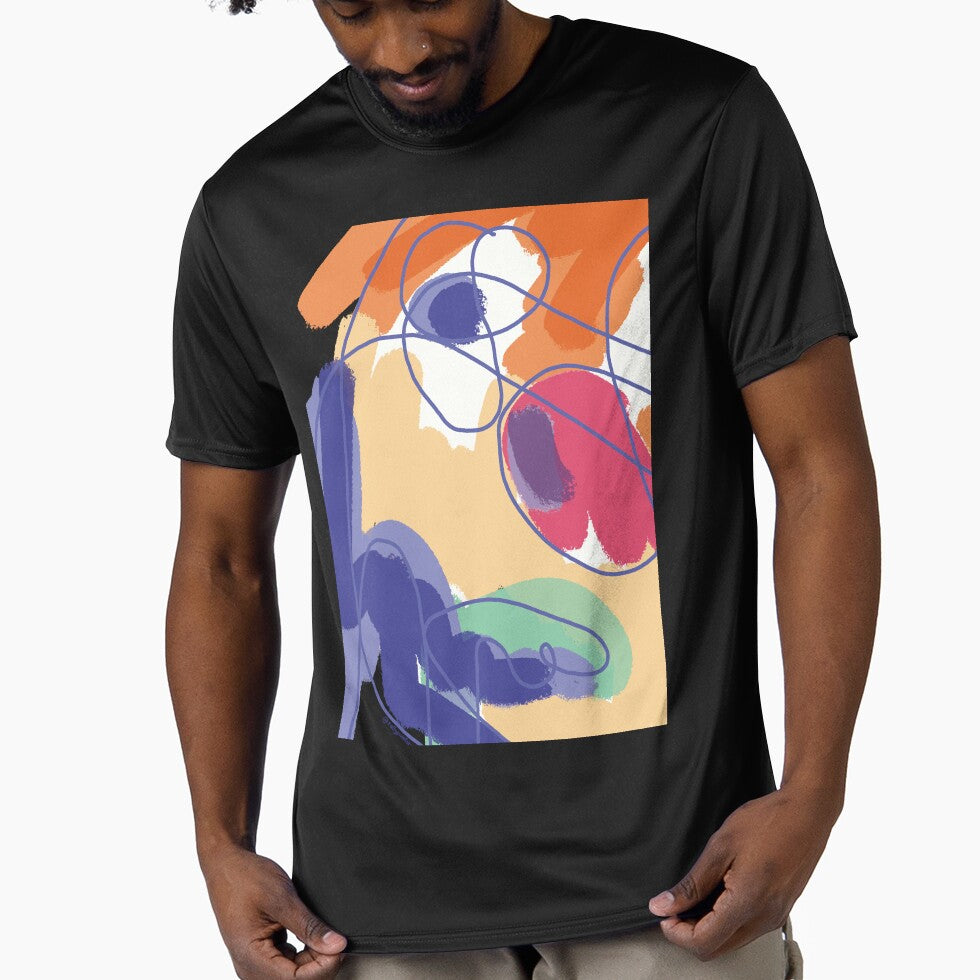 Line Art Doodle Abstract by RallyPointArt