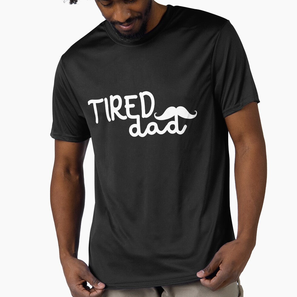 Tired Dad T-Shirt | Christmas & Valentine's Gifts for Dad by Gemma A  Summers