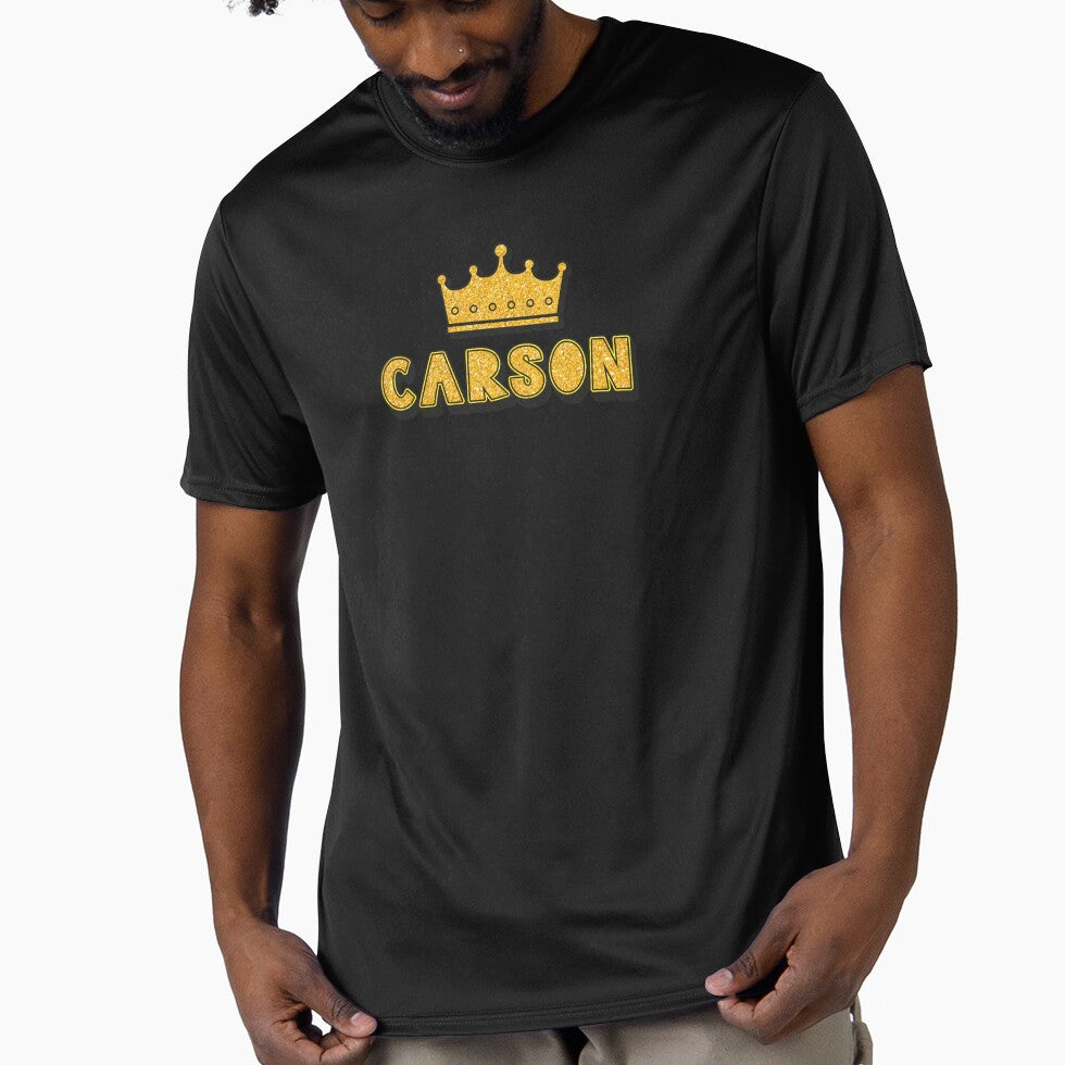 Carson Personalized Name With Crown - Cool & Funny Custom Gift for Men and Boys by Oussinc