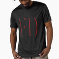 THE LETTERS -- F D -- IN RED AND BLACK COLOR by solgel47