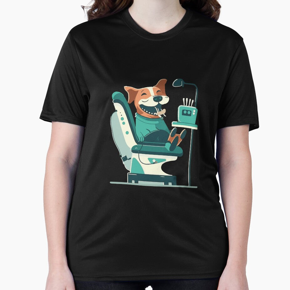 Laugh Out Loud with Our Funny Dog Dentist T-Shirt by Kamran-Sharjeel