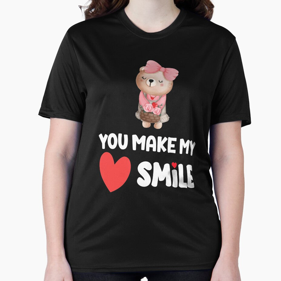 You make my heart smile, Valentine for Girlfriend or Boyfriend by Sunnyhova