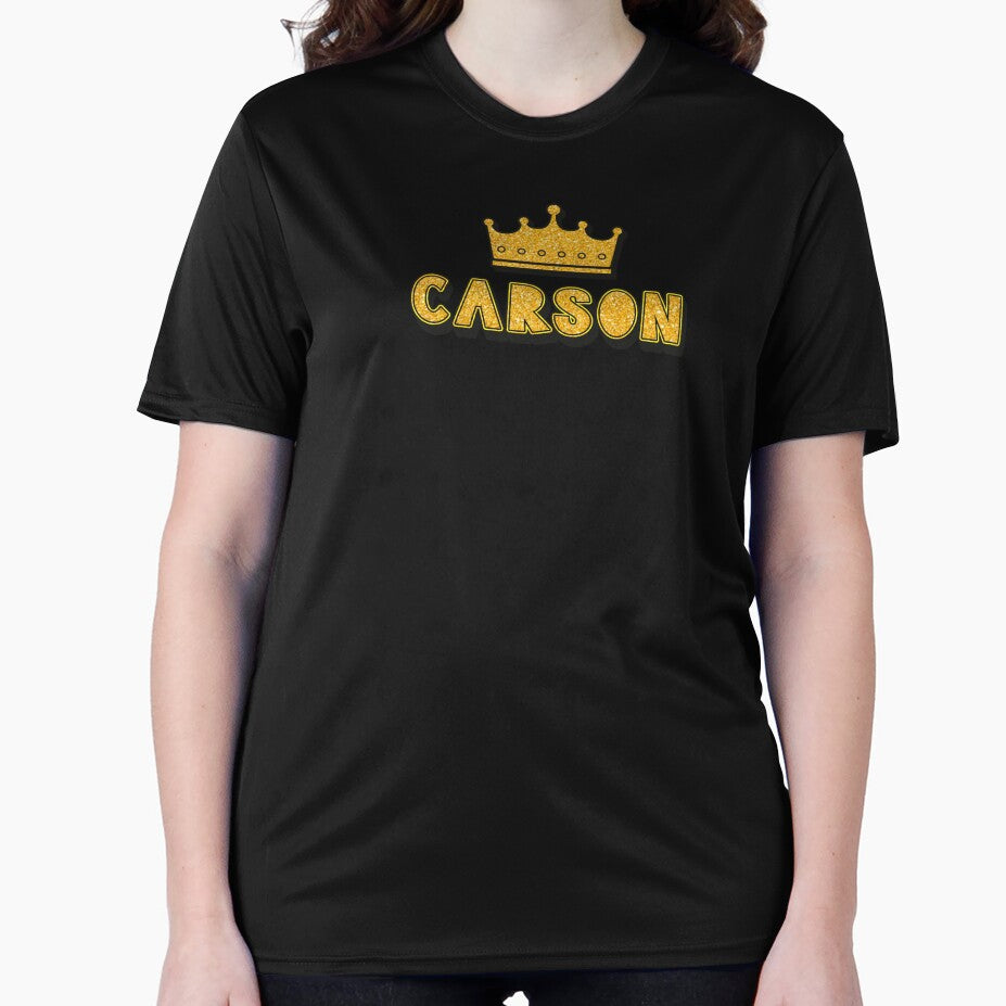 Carson Personalized Name With Crown - Cool & Funny Custom Gift for Men and Boys by Oussinc