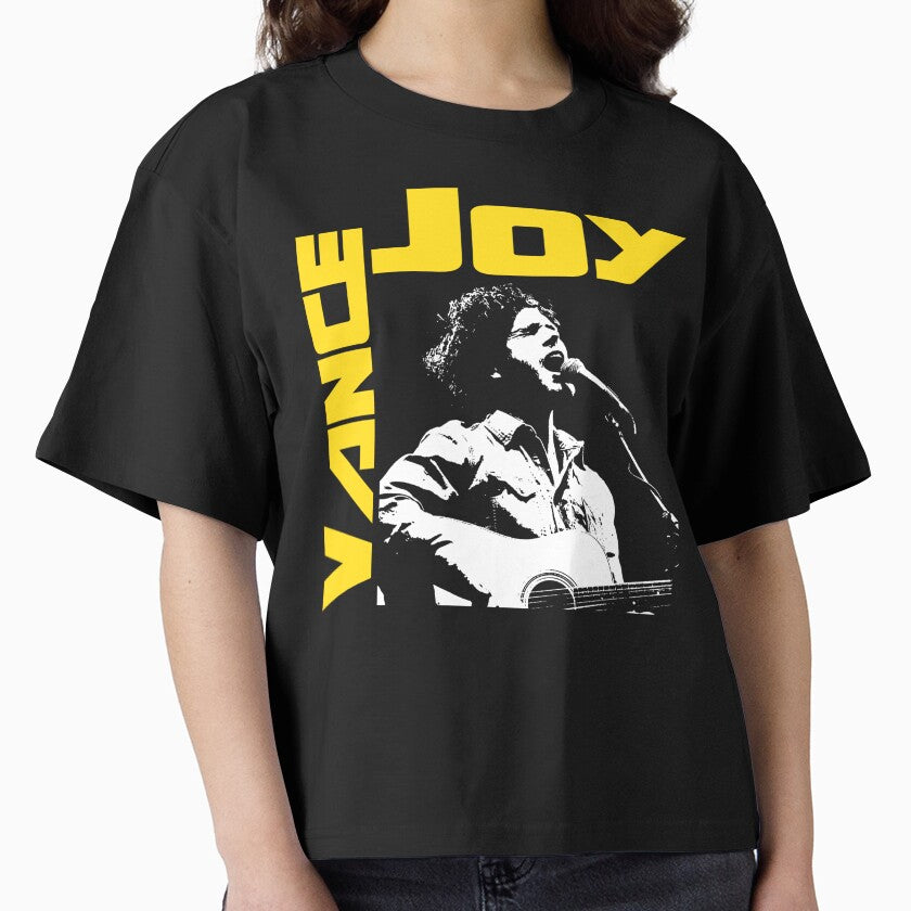 White Silhouette Yellow Big Typography by DeadTired666