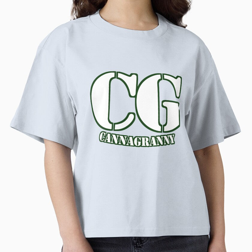 CannaGranny™ CG Minimal Logo Streetwear Design by  CannaGranny™