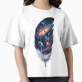 Cosmic Feather - Galaxy Space by FutureGarb