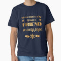 The Best Chapters of My Life Have a Friend on Every Page — Gold Friendship Quote Gift by HopeAndHustle