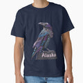 Alaska Raven Colorful Bird by nadya