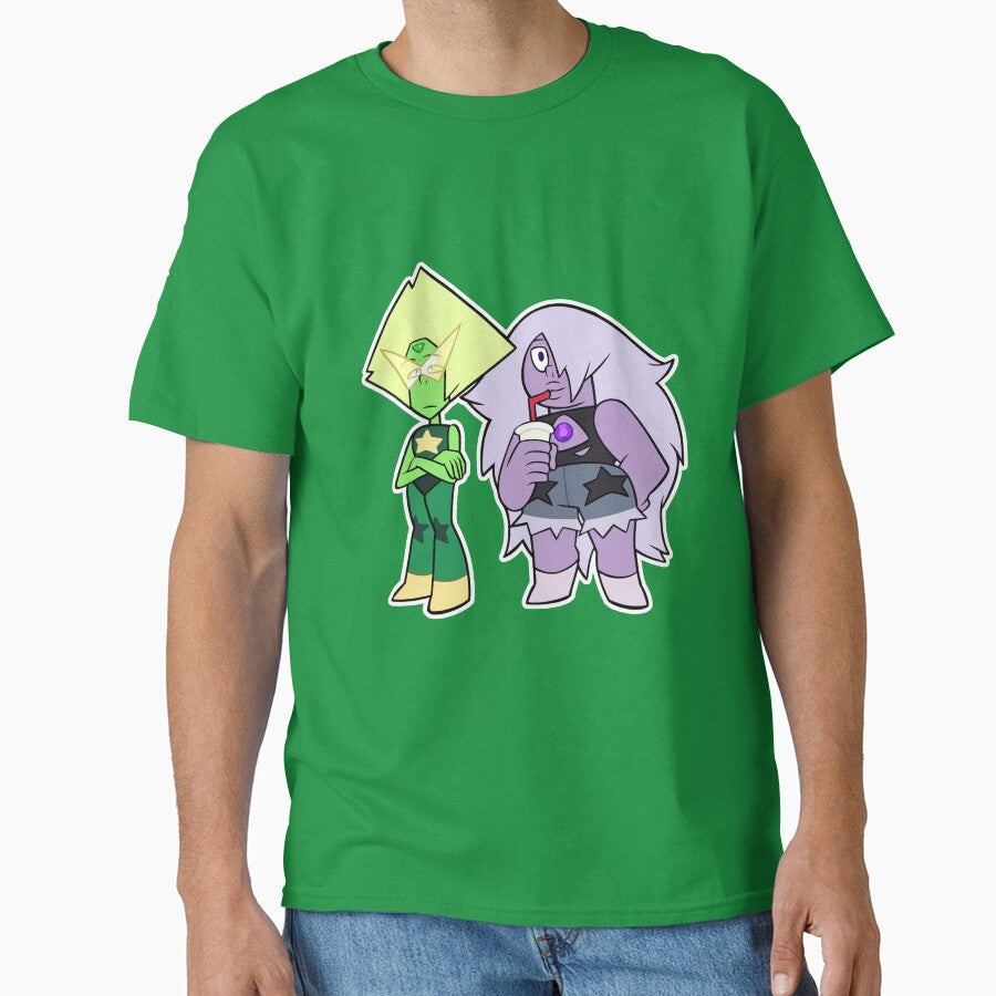 Amethyst and Peridot render 1 by TheDiamondArt
