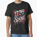1776 Spirit Patriotic Script Design by OldGloryForge