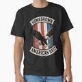 Homegrown American Grit Vintage Eagle Crest Shield by OldGloryForge