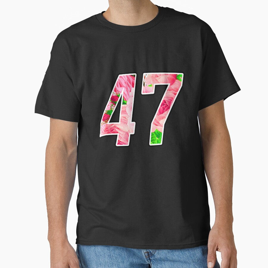 Floral Print Number 47 by NumbersFort