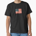 Vintage Aged and Scratched American Flag by JeffBartels