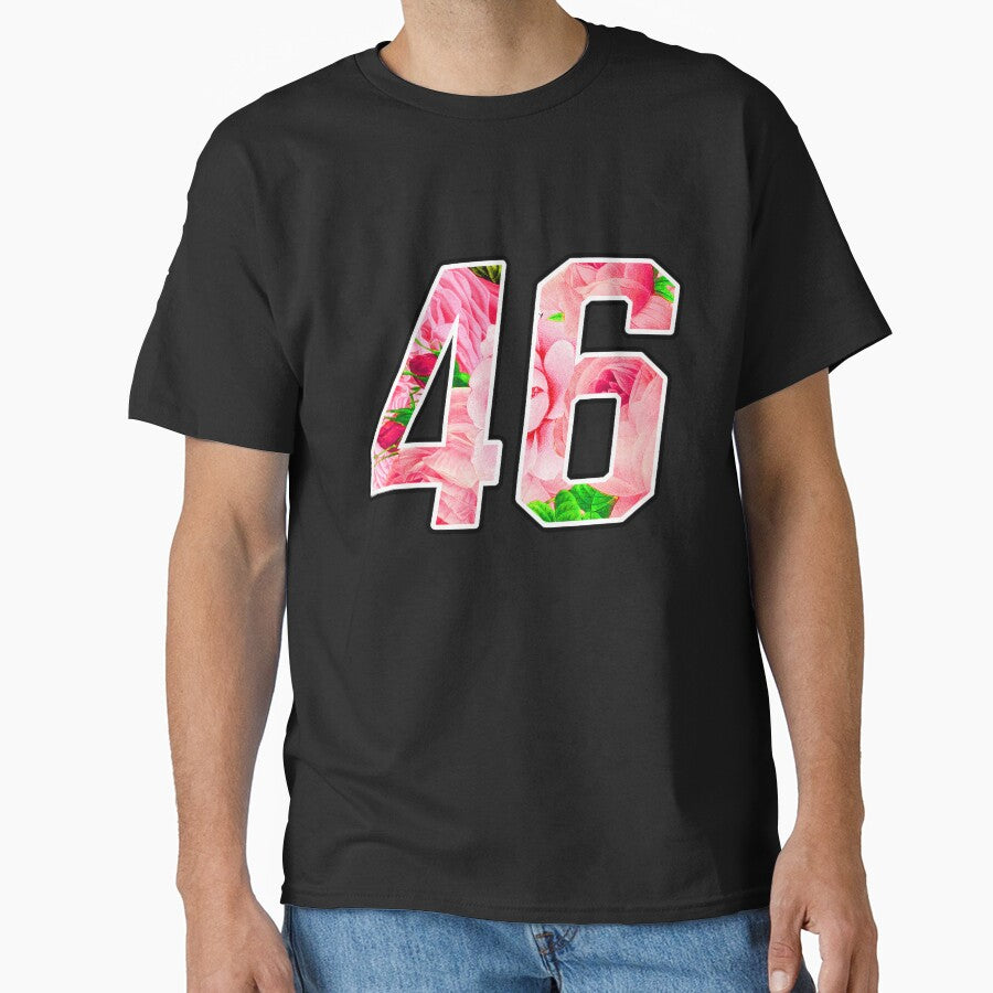 Floral Print Number 46 by NumbersFort