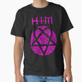 Heartagram Him Band Tee Him Logo Pink Ville Valo Music Heartgram by OnTheRunFinds