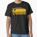 Yellow Typography Text Above Horizontal Bars Cutting Into A Stylized by Ballknowledge