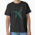 Blue Blade Runner Origami Unicorn by Harry Draws Straws