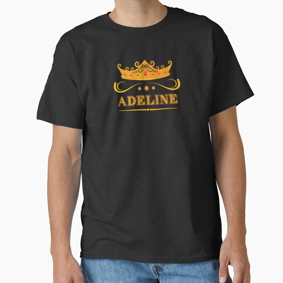 Adeline Personalized Name With Crown - Cool & Custom Gift for Girls, Teens by Oussinc