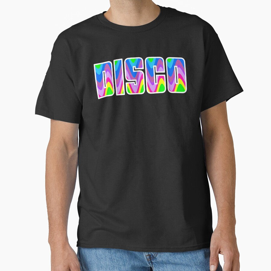 Groovy Disco Waves - 70s Neon Glow by SunnyBrand