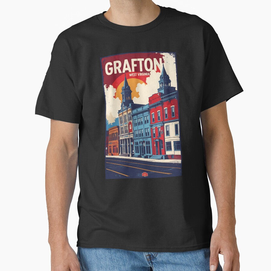 Grafton West Virginia 1950s USA Vintage Travel Tourism by TravelersGems