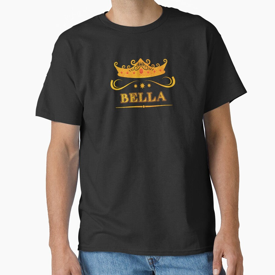 Bella Personalized Name With Crown - Cool & Custom Gift for Girls, Teens by Oussinc