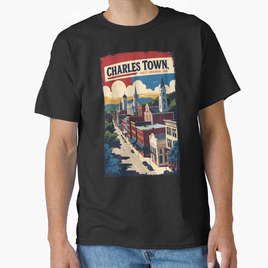 Charlestown West Virginia 1950s USA Vintage Travel Tourism by TravelersGems