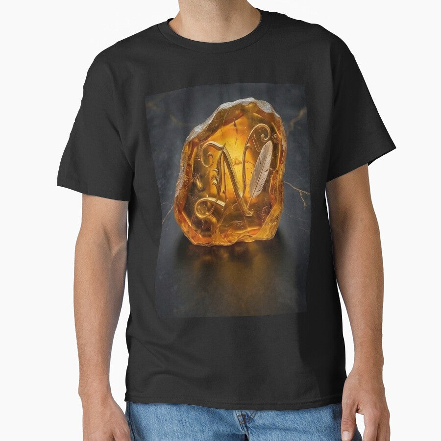 Raw Amber & Gold Dust: NW Engraved Signature Edition by Nafas Wing