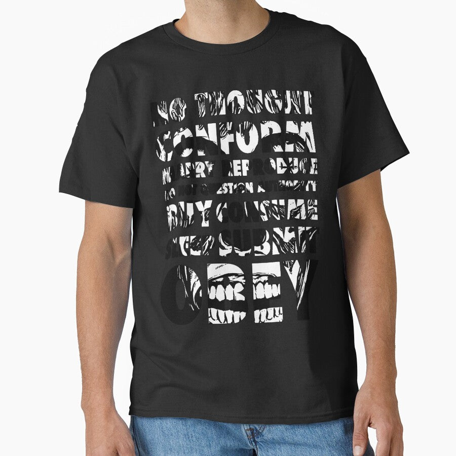 They Live (Black and White) by B3RS3RK3R