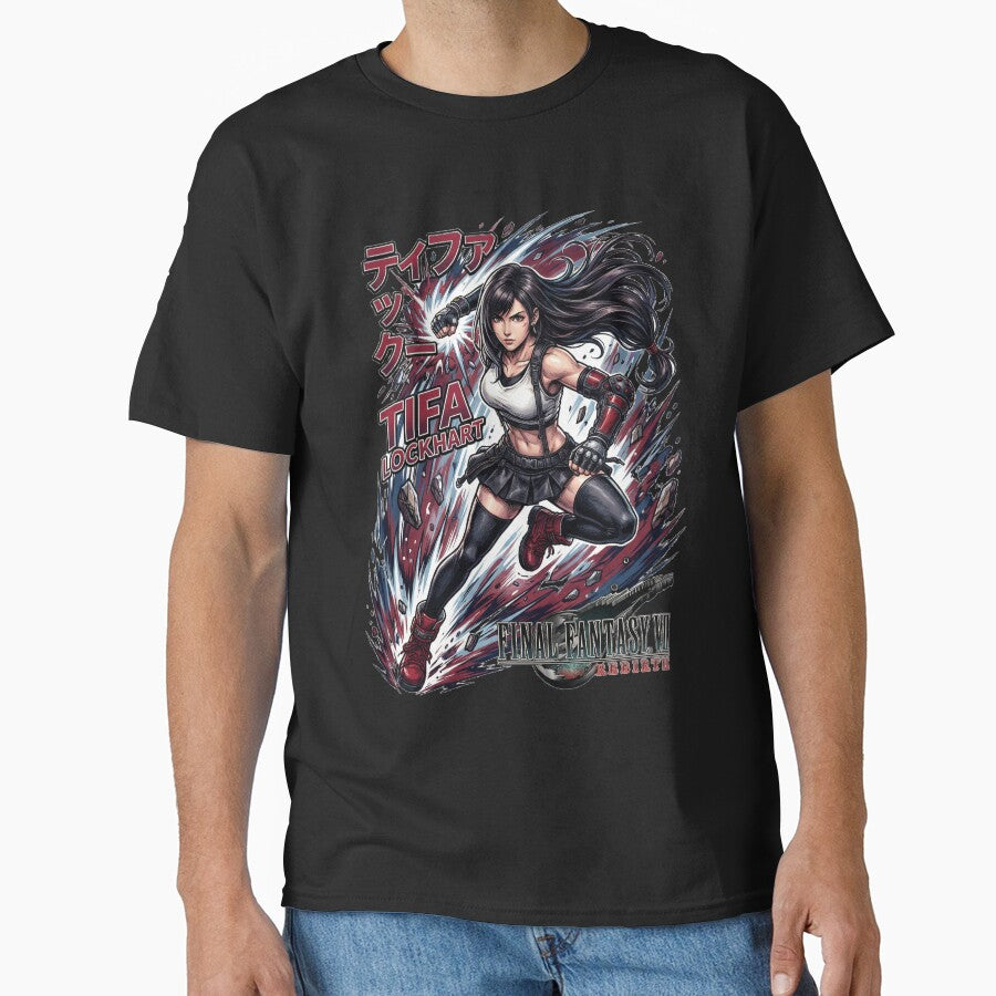 Final Fantasy VII Tifa Lockhart Seventh Heaven Design by Senpaiwaves