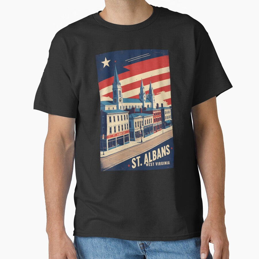 St Albans West Virginia 1950s USA Vintage Travel Tourism by TravelersGems