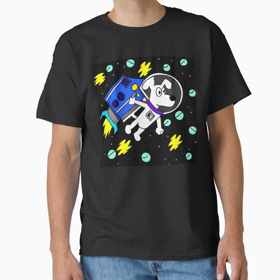 Astronaut Dog in Space by myfavoritegifts