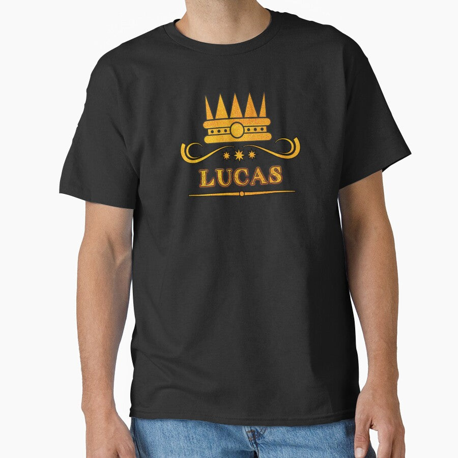 Lucas Personalized Funny & Unique Custom Name Design for Men, Teens, and Boys by Watsonarts